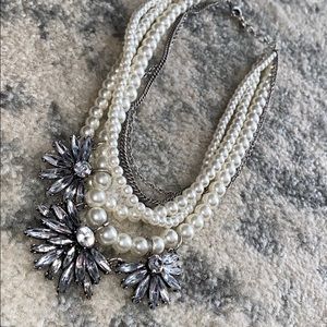 Sugarfix Faux Pearl multilayer necklace SO FUN!